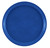 Cambro 1000123 10" Dia. Round Dishwasher Safe Fiberglass Amazon Blue Serving Camtray - 12/Case