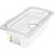 Carlisle 30661IMLUC07 4" Deep 1/3 Size Clear StorPlus PermaLabel Polycarbonate Food Pan
