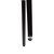 Flash Furniture AY-S01-BK-GG 31"H Seat Mid-Back Design Black Powder Coated Iron Frame Kenzie Barstool