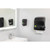 Carlisle T7400REBK Black San Jamar ecoLogic Simplicity Essence Mechanical Hands Free Towel Dispenser 1