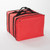 American Metalcraft PBBAG19 19" x 19" x 14" Red With Black Two Handled Strap Deluxe Pizza Delivery Bag