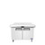 Atosa USA, Inc. MSF8306GR-NTCV 13.4 Cu. Ft.. Stainless Steel Rear Mounted Sandwich and Salad Mega Top Refrigerator - 115 Volts