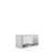 Atosa MROS-2ST Overshelf or Sneezeguard for 2 Well Steam Table Stainless Steel