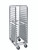 Cres Cor 2736512/1818 64.75" H Aluminum Fixed Side Roll-In Refrigerator Rack