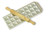 Matfer Bourgeat 073200 Imperia Ravioli Mold 10-2/3"L x 5-1/2"W Pressed Aluminum On Steel Base With Rubber Feet