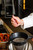 Matfer Bourgeat 017360 8" Extra Fine Stainless Steel Exoglass Bouillon Strainer