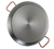 Matfer Bourgeat 071038 14-1/8" Steel Round Paella Pan