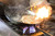 Matfer Bourgeat 062008 15.75" Dia Carbon Steel Induction Ready Frying Pan