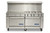 Imperial IR-4-G48T-E-C 72" Electric Pro Series Restaurant Range - 208 Volts