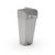John Boos PBHS-F-1410-FV2-T-SSLR-X 17" W Stainless Steel Floor Mount Pro-Bowl Hand Sink
