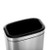 Alpine ALP470-20L 14" W x 17" H Stainless Steel  Brushed Finish Rectangular 5.3 Gallon Trash Can