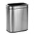 Alpine ALP470-20L 14" W x 17" H Stainless Steel  Brushed Finish Rectangular 5.3 Gallon Trash Can