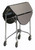 Lakeside 74415S Space-Saver Series Round Room Service Table