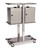 Lakeside 74550 20.5" W Stainless Steel 18 Gauge Solid Fuel Food Carrier Box Rack