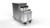 Dinex DXPTQCBEV1 36.6" H x 30.15" W x 20.4" D TQC Beverage Cart Add On with Coffee