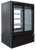 Ojeda USA RMH-33PT 14 Cu. Ft. Black Powder Coated Steel 2 Sections Refrigerated Merchandiser - 120 Volts