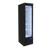 Ojeda USA RMH 8 9.54 Cu. Ft. Black Powder Coated Steel 1 Section Refrigerated Merchandiser - 120 Volts