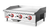 Omcan USA 47372 Stainless Steel 3 Burners Countertop Natural Gas 36" Griddle - 84,000 BTU