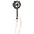 Vollrath 47372 3.2 Oz. #10 Ivory Color-Coded Handle Extended Length Disher
