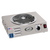 Cadco CSR-3T 14" Watts x 4.13" H x 12.25" D Stainless Steel Wattsith 8" Tubular Elements Electric Countertop Portable Hot Plate - 120 Volts