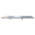 Cadco TS-3 48.75"W x 1"H Stainless Steel Tray Slide