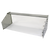 Cadco SG-4 61.25" x 24.63" Stainless Top Sneeze Guard