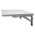 Cadco FUS-1L Stainless Steel Left Flip-Up Outer Shelf