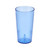 Cambro 1600P2401 16.4 Oz. SAN Slate Blue Colorware Tumbler