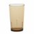 Cambro D12609 12 Oz. SAN Light Amber Del Mar Tumbler - 36/Case