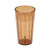Cambro NT16153 16.4 Oz. SAN Amber Newport Tumbler - 36/Case