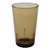 Cambro D8609 8 Oz. SAN Light Amber Del Mar Tumbler - 36/Case