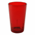 Cambro D8156 8 Oz. SAN Ruby Red Del Mar Tumbler - 36/Case