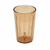 Cambro NT8153 8 Oz. SAN Amber Newport Tumbler - 36/Case