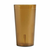Cambro 1600P2153 16.4 Oz. SAN Amber Colorware Tumbler - 24/Case