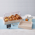 American Metalcraft MWS2012 Full Size Sun-Bleached Mango Wood Rectangular Wooden Crate