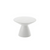 American Metalcraft MWPDW5 5.25" H White Wood Pedestal