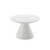 American Metalcraft MWPDW6 6.25" H White Wood Pedestal