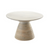 American Metalcraft MWPDS7 11.5" W Sun-Bleached Wood Pedestal