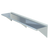 Sapphire Manufacturing SMWS-1896 96" W x 18" D Stainless Steel 18 Gauge Wall Mounted Shelf