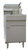 Sapphire Manufacturing SE-FR50-NG 15.5" W Stainless Steel Front Natural Gas Freestanding Sapphire Fryer - 120,000 BTU
