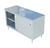 Sapphire Manufacturing SMDC-2472S 72" W x 35.5" H Stainless Steel Chef Table