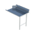 Sapphire Manufacturing SMCDT-30R 30" W x 30" D Stainless Steel Left-to-Right Straight Clean Dishtable