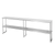 Sapphire Manufacturing SMDOS-14108 108" W x 14" D 18 Gauge Stainless Steel Double Overshelf