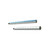 Sapphire Manufacturing SMEP-48GY 48" Gray Epoxy Coated Finish Post for Wire Shelving