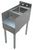 Sapphire Manufacturing SMBBS-14 14" W x 24" D Stainless Steel Underbar Blender Station with Sink Bowl