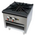 Sapphire Manufacturing SE-SPR1-NG 18" W Stainless Steel Natural Gas Single Sapphire Stock Pot Range - 80,000 BTU