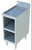 Sapphire Manufacturing SMBGR-121 12" W x 21" D Stainless Steel Underbar Glass Rack Unit with Open Base