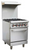 Sapphire Manufacturing SE-RA24-LP 24" W Stainless Steel Front Liquid Propane Sapphire Restaurant Range - 151,000 BTU