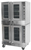 Sapphire Manufacturing SE-CO2D-LP 38" W Stainless Steel Front Liquid Propane Double-Deck Sapphire Convection Oven - 108,000 BTU
