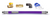 Sapphire Manufacturing TGH-7536QD 36" Long Plastic Coated Stainless Steel Quick Disconnect Gas Hose Kit
